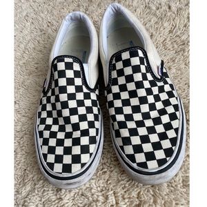 Checkered Vans